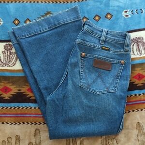 Wrangler Trouser Boot Jeans Size 27x34